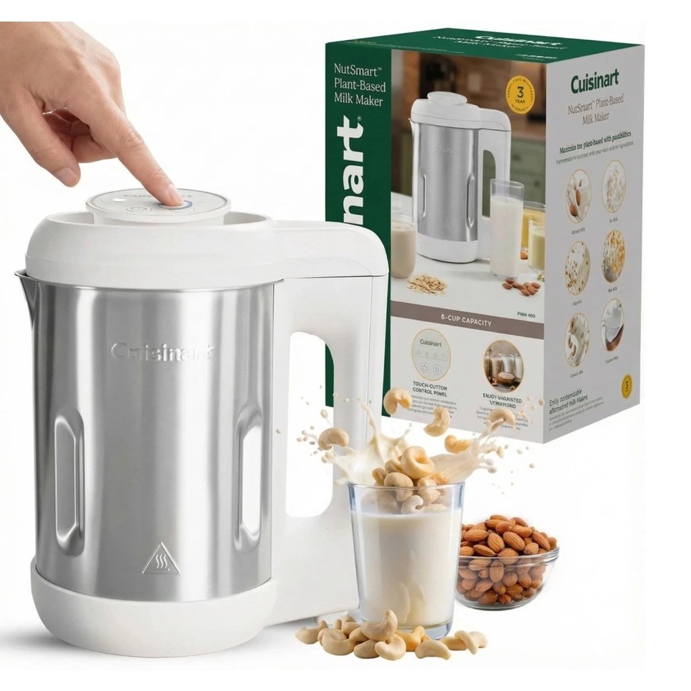 Cuisinart NutSmart 50 Oz Nut Milk Maker Machine 6965 Plant-Based Soy Oat NIB